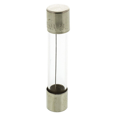 Eaton 5A F Glass Cartridge Fuse, 6.3 x 32mm