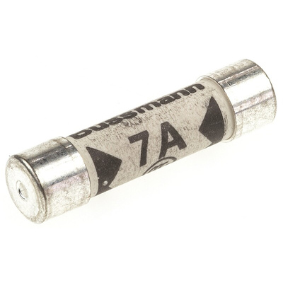 Eaton 7A F Ceramic Cartridge Fuse, 6.3 x 25mm