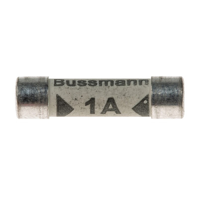 Eaton 1A F Ceramic Cartridge Fuse, 6.3 x 25mm