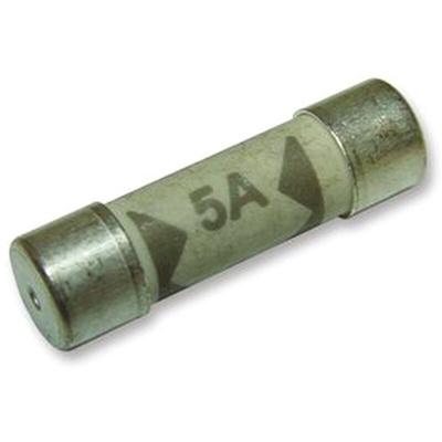 Eaton 5A Ceramic Cartridge Fuse, 5.35 x 23mm