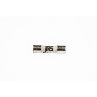 RS PRO 500mA FF Ceramic Cartridge Fuse, 5 x 20mm