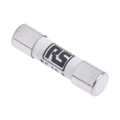 RS PRO 10A FF Ceramic Cartridge Fuse, 5 x 20mm