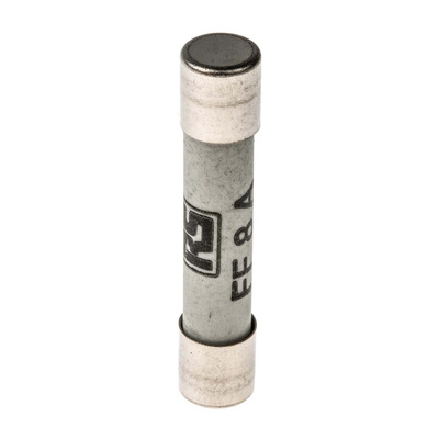 RS PRO 8A FF Ceramic Cartridge Fuse, 6.3 x 32mm