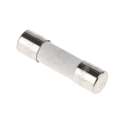 RS PRO 500mA F Ceramic Cartridge Fuse, 5 x 20mm