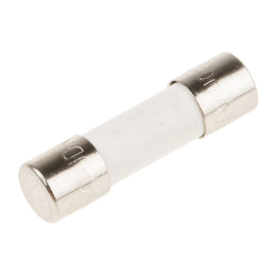 RS PRO 630mA T Ceramic Cartridge Fuse, 5 x 20mm