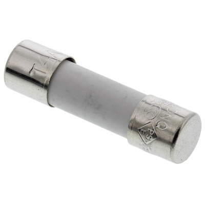 RS PRO 4A T Ceramic Cartridge Fuse, 5 x 20mm