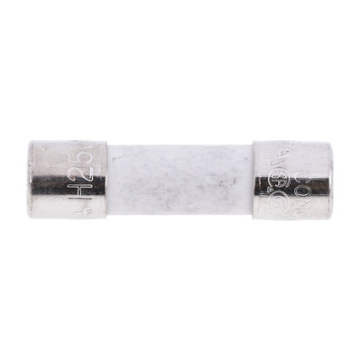 RS PRO 2A F Ceramic Cartridge Fuse, 5 x 20mm