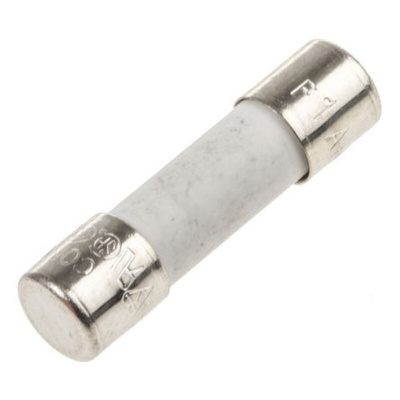 RS PRO 1A F Ceramic Cartridge Fuse, 5 x 20mm