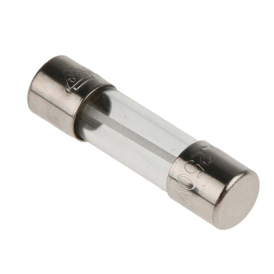 RS PRO 6.3A T Glass Cartridge Fuse, 5 x 20mm