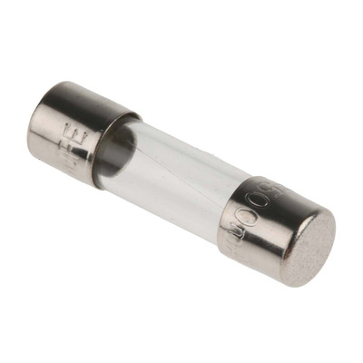 RS PRO 500mA F Glass Cartridge Fuse, 5 x 20mm