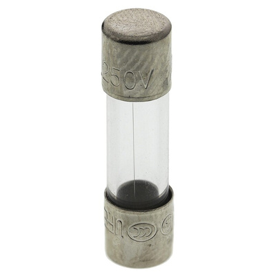RS PRO 200mA F Glass Cartridge Fuse, 5 x 20mm