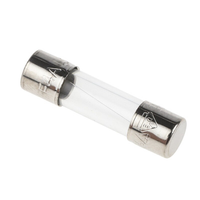 RS PRO 4A F Glass Cartridge Fuse, 5 x 20mm