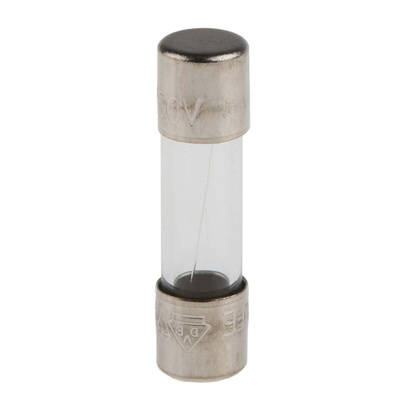 RS PRO 3.15A F Glass Cartridge Fuse, 5 x 20mm