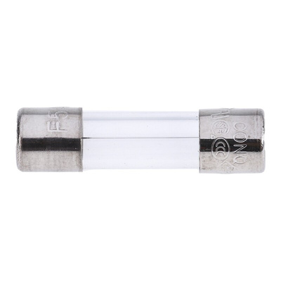 RS PRO 5A F Glass Cartridge Fuse, 5 x 20mm
