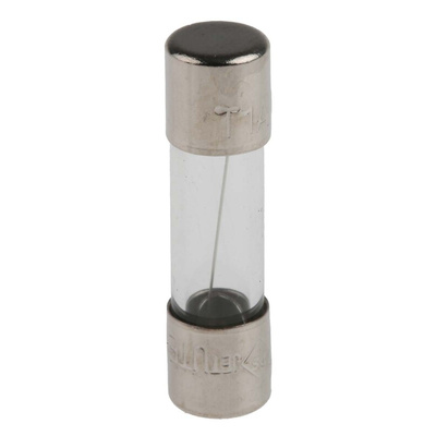 RS PRO 1A T Glass Cartridge Fuse, 5 x 20mm