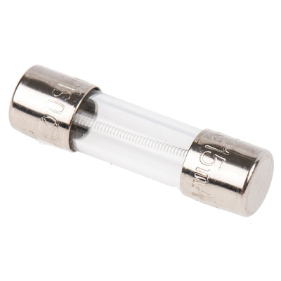 RS PRO 315mA T Glass Cartridge Fuse, 5 x 20mm
