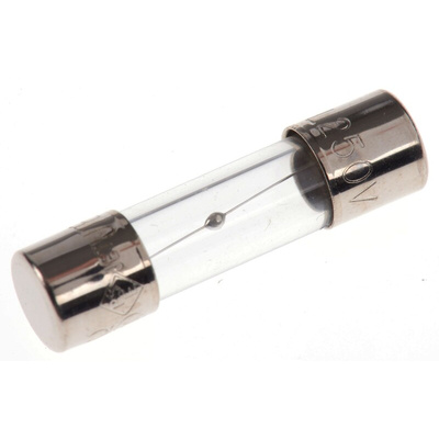 RS PRO 2.5A T Glass Cartridge Fuse, 5 x 20mm