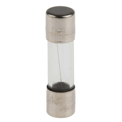 RS PRO 500mA T Glass Cartridge Fuse, 5 x 20mm