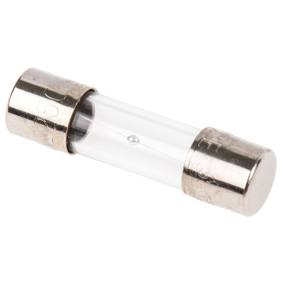 RS PRO 630mA T Glass Cartridge Fuse, 5 x 20mm