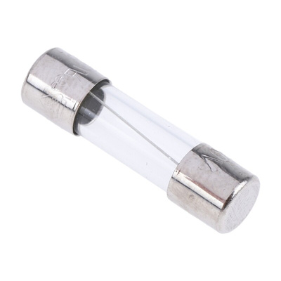 RS PRO 2A T Glass Cartridge Fuse, 5 x 20mm