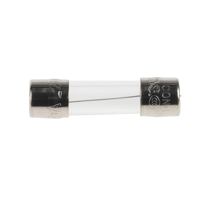 RS PRO 1.6A T Glass Cartridge Fuse, 5 x 20mm