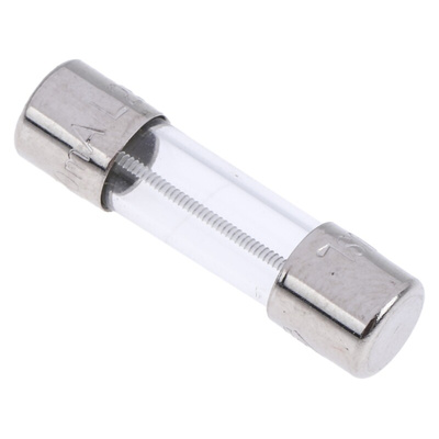 RS PRO 250mA T Glass Cartridge Fuse, 5 x 20mm