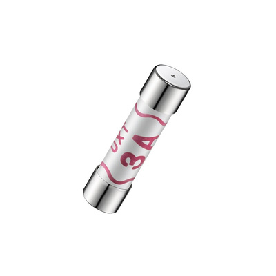 RS PRO 3A T Ceramic Cartridge Fuse, 6.3 x 25mm