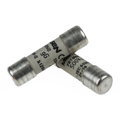 Mersen 2A Ceramic Cartridge Fuse, 10 x 38mm