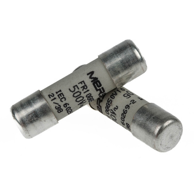 Mersen 10A Ceramic Cartridge Fuse, 10 x 38mm