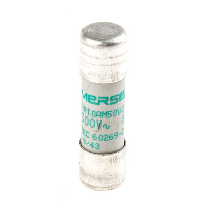 Mersen 2A Ceramic Cartridge Fuse, 10 x 38mm