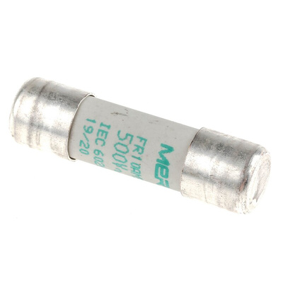 Mersen 10A Ceramic Cartridge Fuse, 10 x 38mm