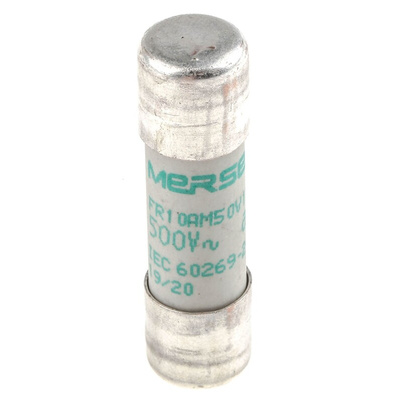 Mersen 10A Ceramic Cartridge Fuse, 10 x 38mm