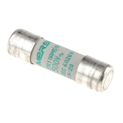 Mersen 10A Ceramic Cartridge Fuse, 10 x 38mm