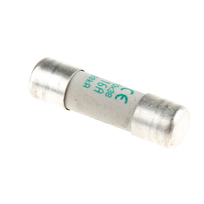 Mersen 16A Ceramic Cartridge Fuse, 10 x 38mm