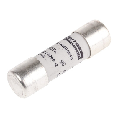 Mersen 40A Ceramic Cartridge Fuse, 14 x 51mm