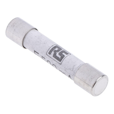 RS PRO 500mA F Ceramic Cartridge Fuse, 6.3 x 32mm