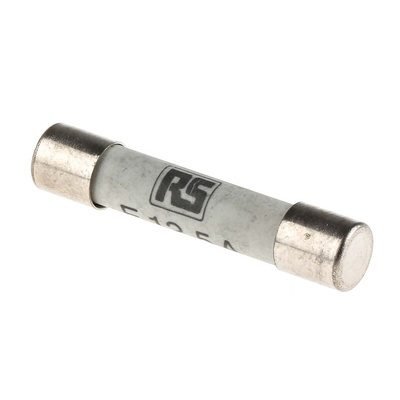 RS PRO 12.5A F Ceramic Cartridge Fuse, 6.3 x 32mm