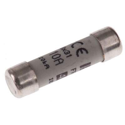 Mersen 10A Ceramic Cartridge Fuse, 8 x 32mm