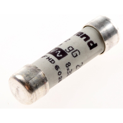 Legrand 2A F Ceramic Cartridge Fuse, 8.5 x 32mm