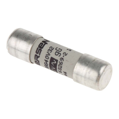Mersen 32A Ceramic Cartridge Fuse, 10 x 38mm