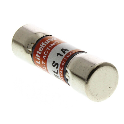 Littelfuse 1A F Cartridge Fuse, 10 x 35mm