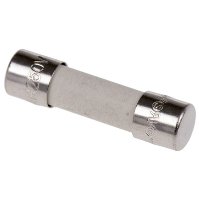 Eaton 4A F Ceramic Cartridge Fuse, 5 x 20mm