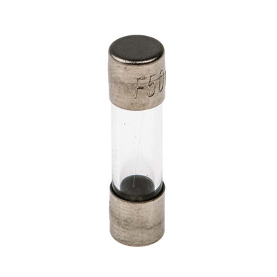 Eaton 50mA F Glass Cartridge Fuse, 5 x 20mm