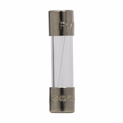 Eaton 250mA F Glass Cartridge Fuse, 5 x 20mm