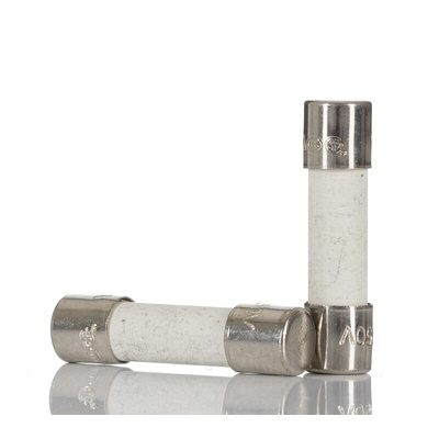 Eaton 6.3A F Ceramic Cartridge Fuse, 5 x 20mm