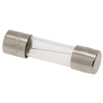 Eaton 6.3A F Glass Cartridge Fuse, 5 x 20mm