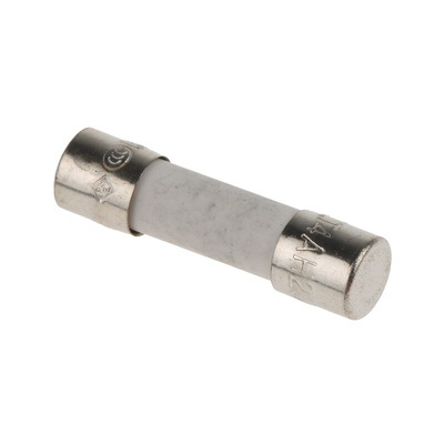 Littelfuse 4A T Ceramic Cartridge Fuse, 5 x 20mm
