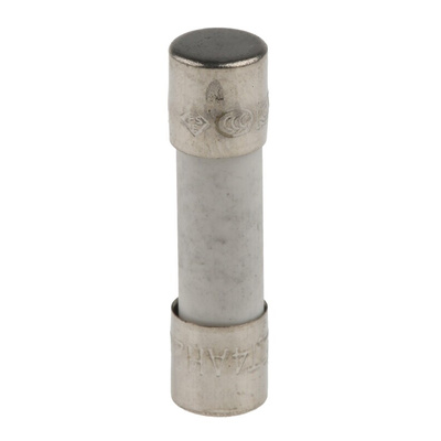 Littelfuse 4A T Ceramic Cartridge Fuse, 5 x 20mm
