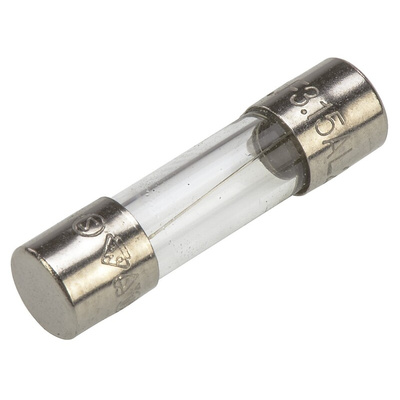 Littelfuse 3.15A F Glass Cartridge Fuse, 5 x 20mm