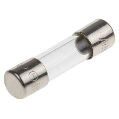 RS PRO 250mA F Glass Cartridge Fuse, 5 x 20mm